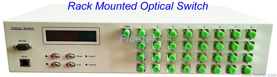 1x32 rackmount optical switch